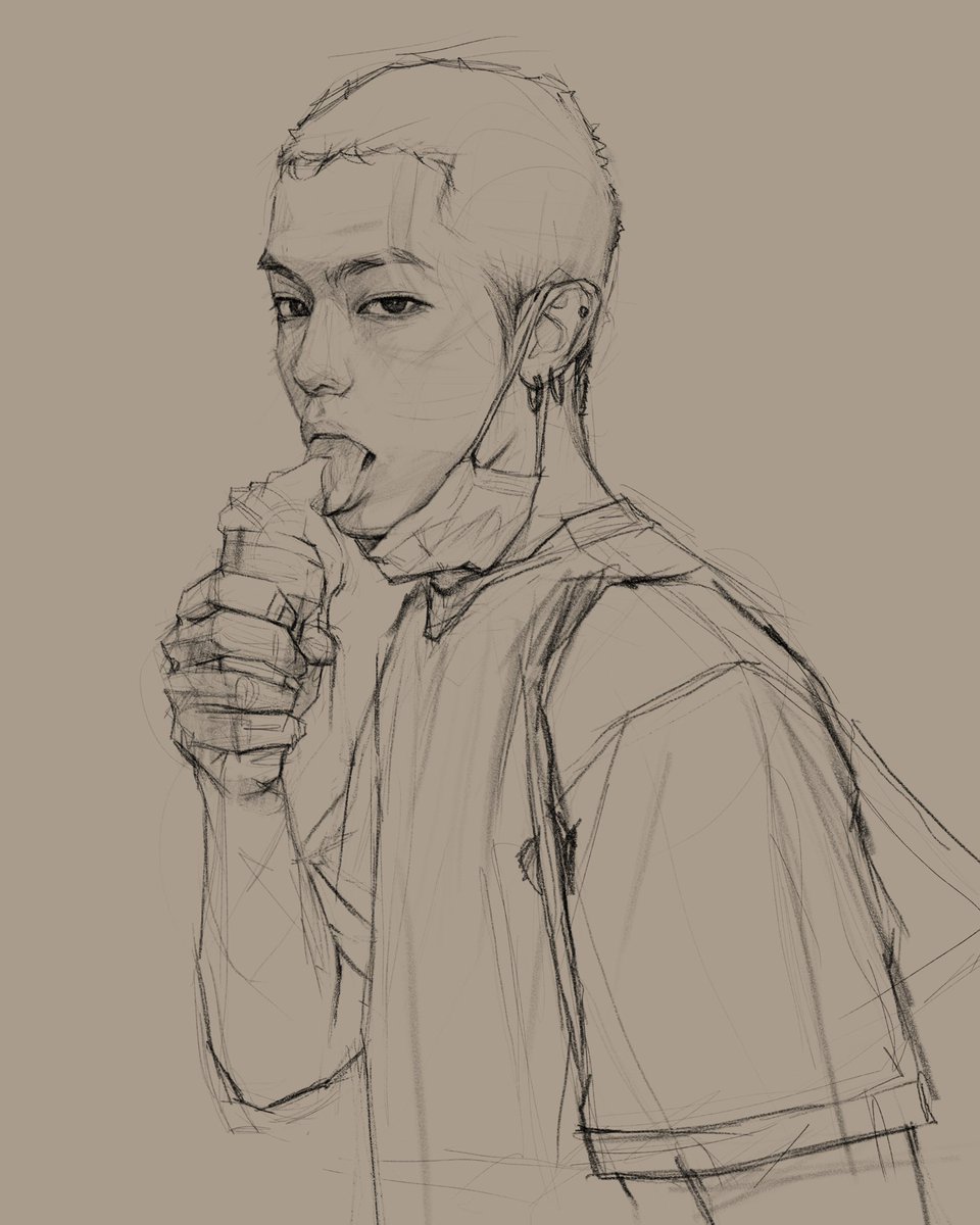 sketch🍦😋 #모작