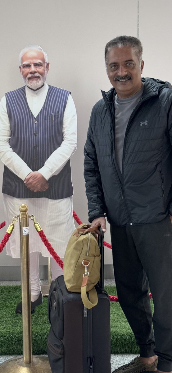 Met him at the airport.. but couldn’t have a conversation… #justasking