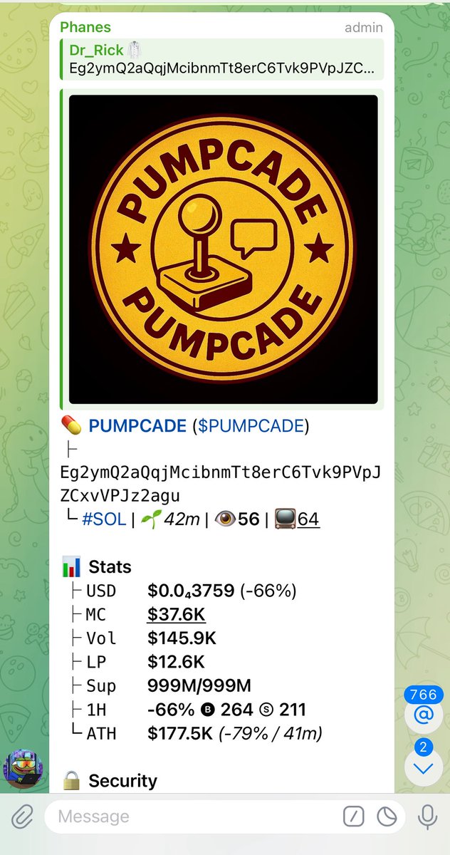 DrRick_gem's tweet image. BOUGHT #PUMPCADE AT 35K MC 

CALLED ON TG GROUP

Eg2ymQ2aQqjMcibnmTt8erC6Tvk9PVpJZCxvVPJz2agu