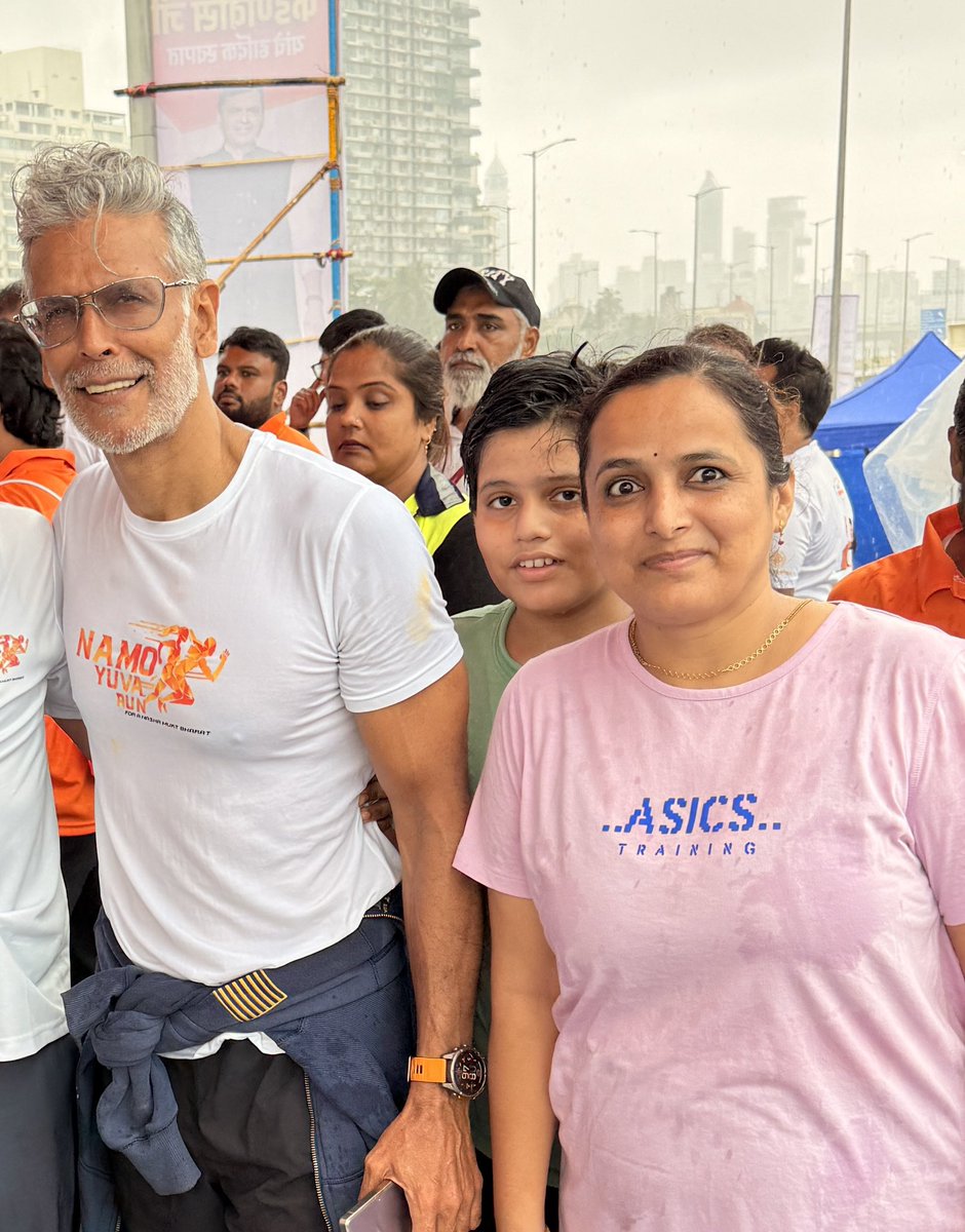 padiyarpawan's tweet photo. #NamoYuvaRun75 run at #worli #mumbai https://t.co/yR7k1N9wkt