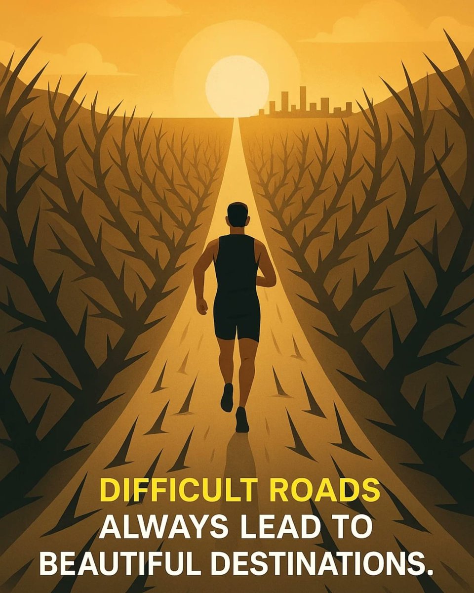 RajendrajDarda's tweet image. Obstacles today, triumph tomorrow...

#NeverGiveUp 
#sundayvibes #sundaythoughts