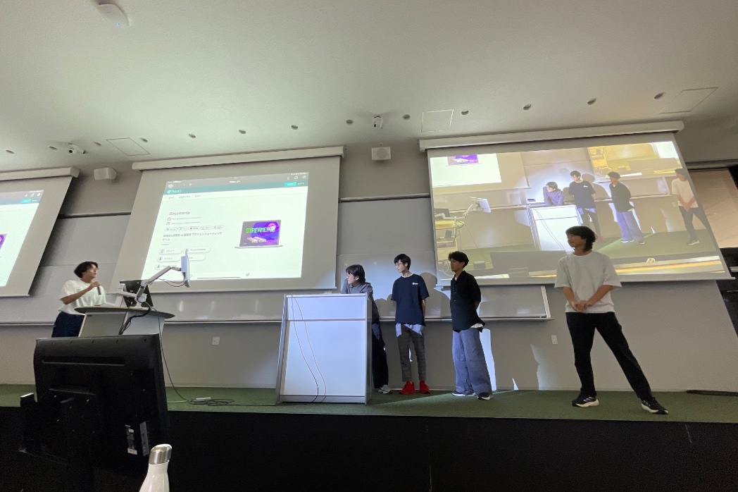 xinsuzuki's tweet image. 【#58hack】Day2 DemoDay
#Hackathon for students

Team2. 人文x地域連合
“Streamerio”
topaz.dev/projects/2d89f…

#Progate #ゴネンゴ #立命館大学
#インフォームシステム #THEBIGLE
#スタディスト #スーパーハムスター
#ハッカソン #学生エンジニア