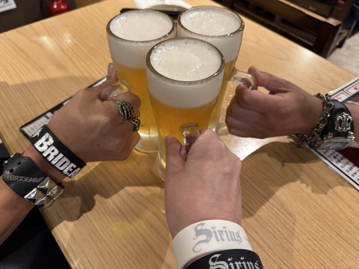 からの～決起会🍻