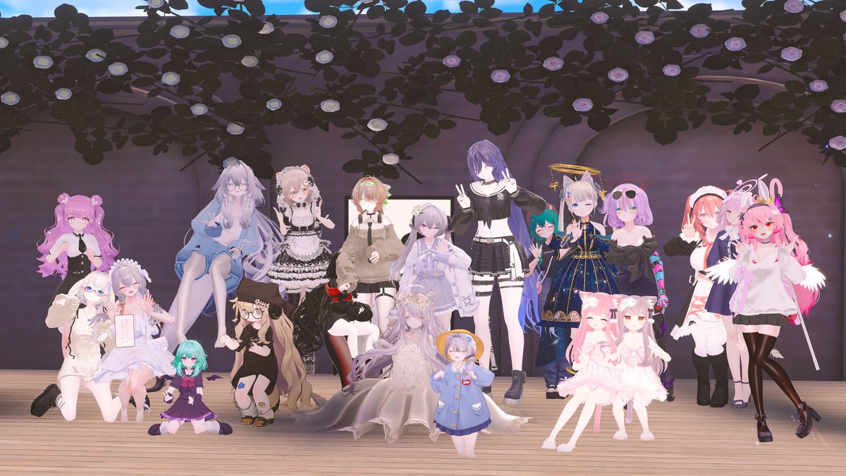 chitose2023's tweet image. 昨日は百合喫茶へお越しいただきありがとうございました！🍀
今週もみなさんとてもかわいい方ばかりで、とても癒されました！🌼
 #Gate_to_Lily