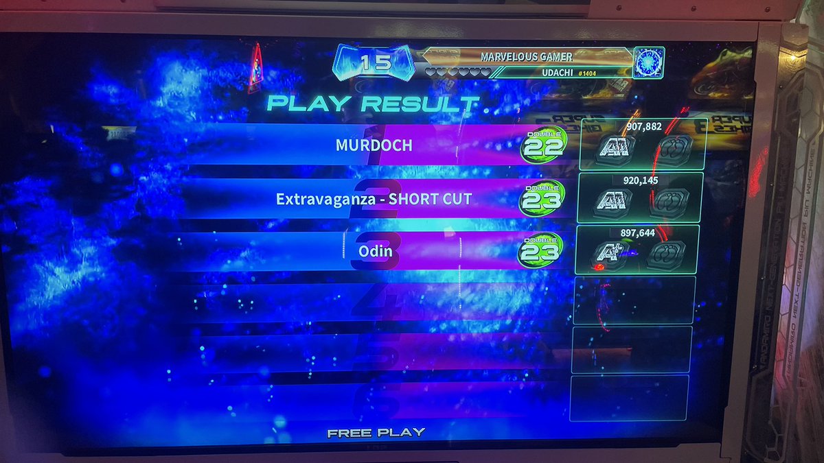 Feels great clearing D20s again. I tried to push for 3 AAs in the 22-23 range in a single set. Good effort though