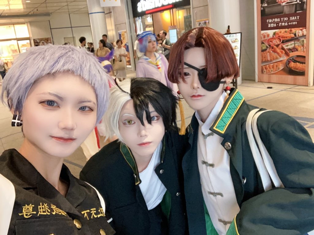 そくほう〜✨️
両手にイケメン
 #いにフェス名古屋