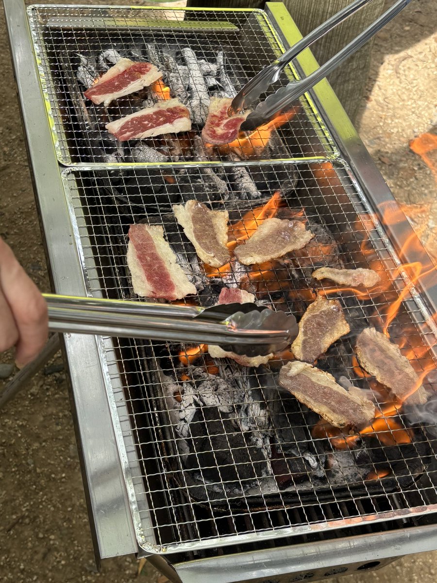 5年ぶりに長居公園でBBQ🥩
