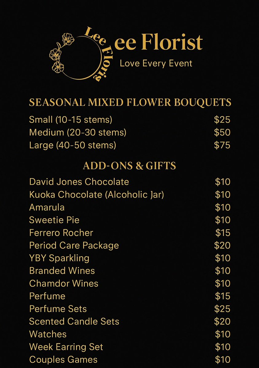 Lee Florist tweet media