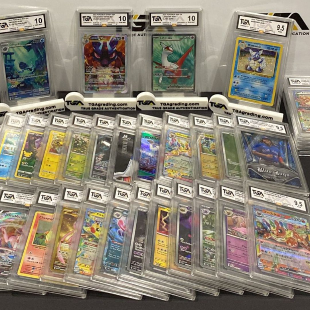 TgaGrading's tweet image. True Pop Counts
Every card graded by TGA goes into our population report.
♦ Pop count  available for every card
♦ Pop higher count to show how many cards are graded higher
♦ Real time updates as every card gets graded

#cardgradingcanada #realtimeupdates #pokemoncardscanada