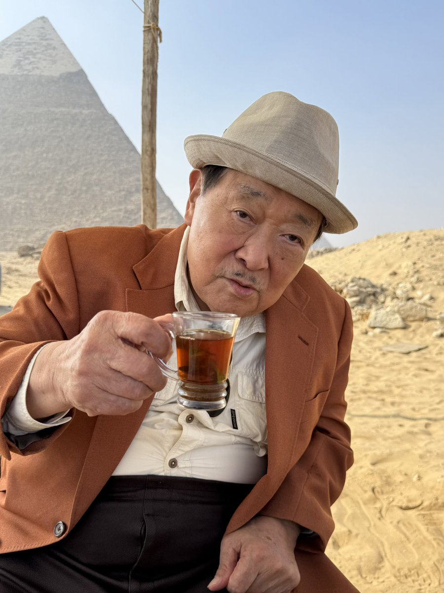 なんと、このミントは現地の作業員たちが現場で育てたもの❗️

砂漠で育ったスペシャルなミントを使った
フレッシュミントティーは、唯一無二の味わいです