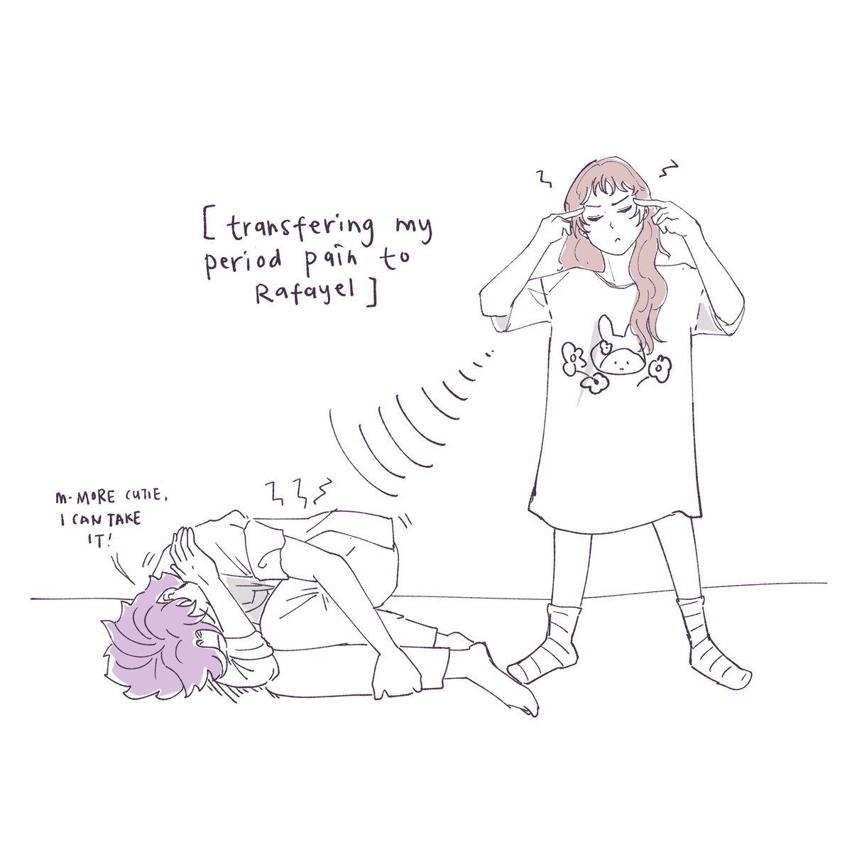 if i have to suffer then he should too 😔