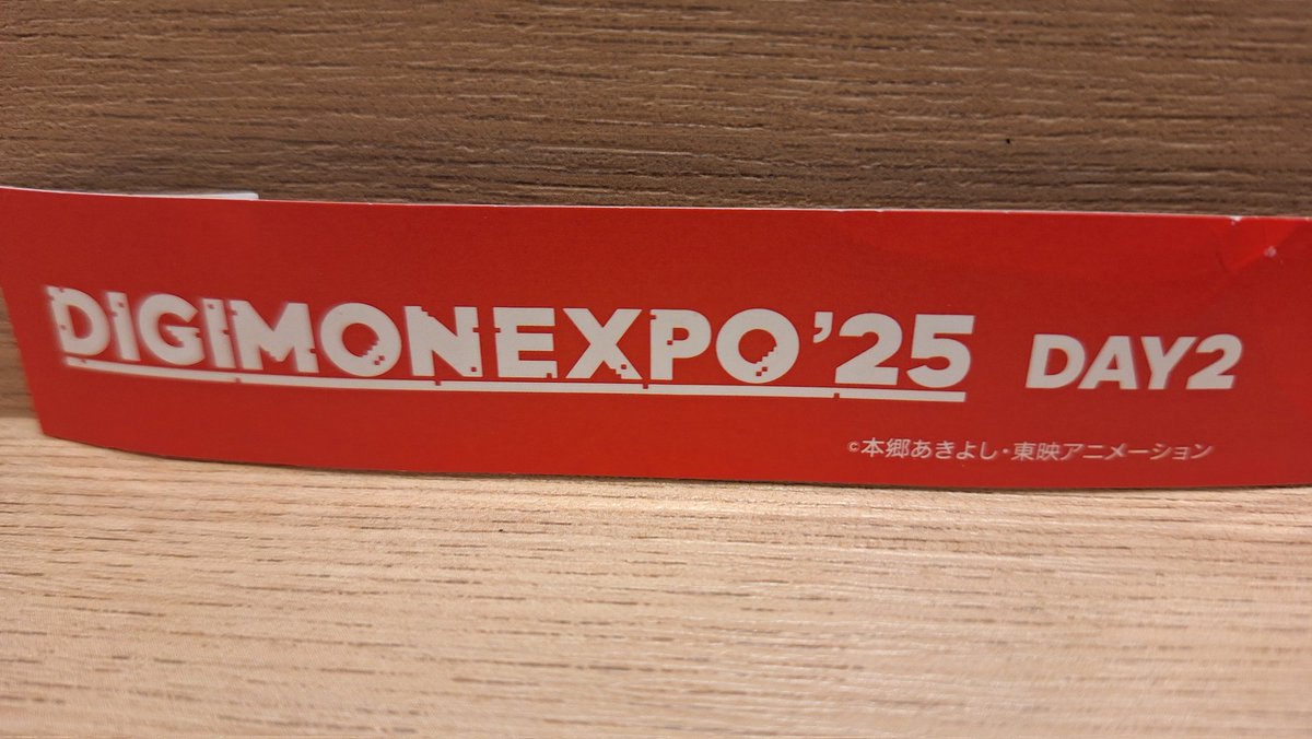 kookikuri's tweet photo. Yes. I have been to Digimon Expo 2025. And what have you been doing? https://t.co/beCNZKs6d5