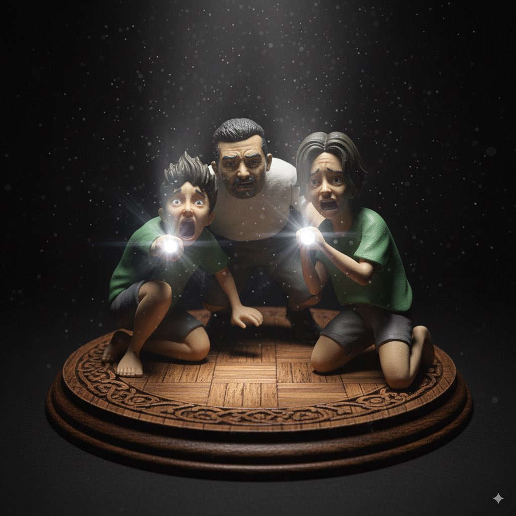 enterrain_tw's tweet image. nano-banana作例2つめは, 以前描いたデニ怖イラストのフィギュア化。これは何というか…たしかにスゴイし楽しいが手放しには喜べない複雑な気持ち…
#nanobanana #デニ怖