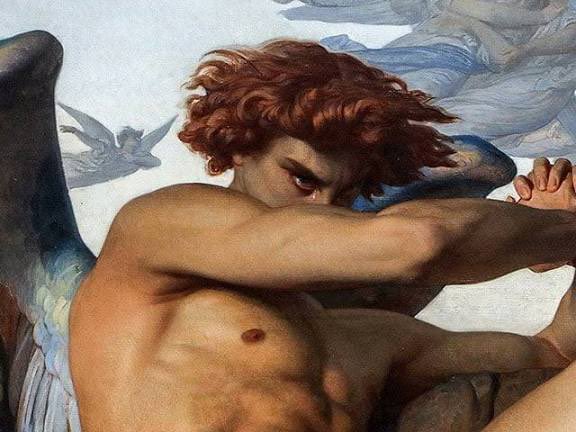 fragile_machine's tweet image. Serving fallen angel by Alexandre Cabanel
