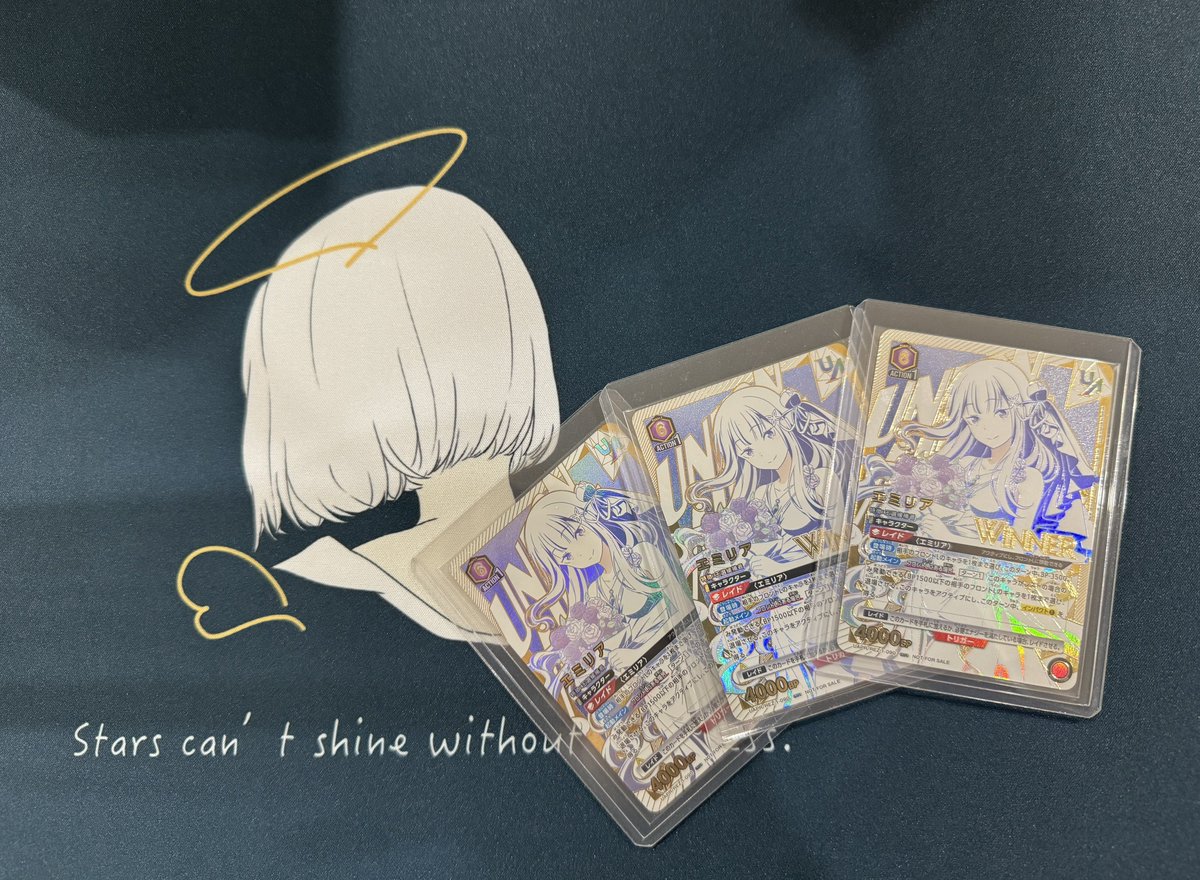 Struggle Battle @ Agora Hobby
(20 Sep 2025)

 Re:Zero Struggle Battle

🔵 Subaru/ Rem/ Crusch - Winner!

R1: 🔵 Subaru/ Rem/ Crusch ⭕️
R2: 🟣 Emilia &amp; Echidna ⭕️ 
R3: 🟣 Subaru &amp; Beatrice ⭕️
R4: 🔵 Subaru/ Rem ⭕️

Finally won with blue Subarem! A nice ending to the Re:Zero