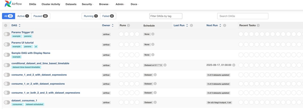 laser_zz's tweet image. I'm finally trying Airflow, a tool I've heard about for a long time but never used. #airflow #dataworkflow