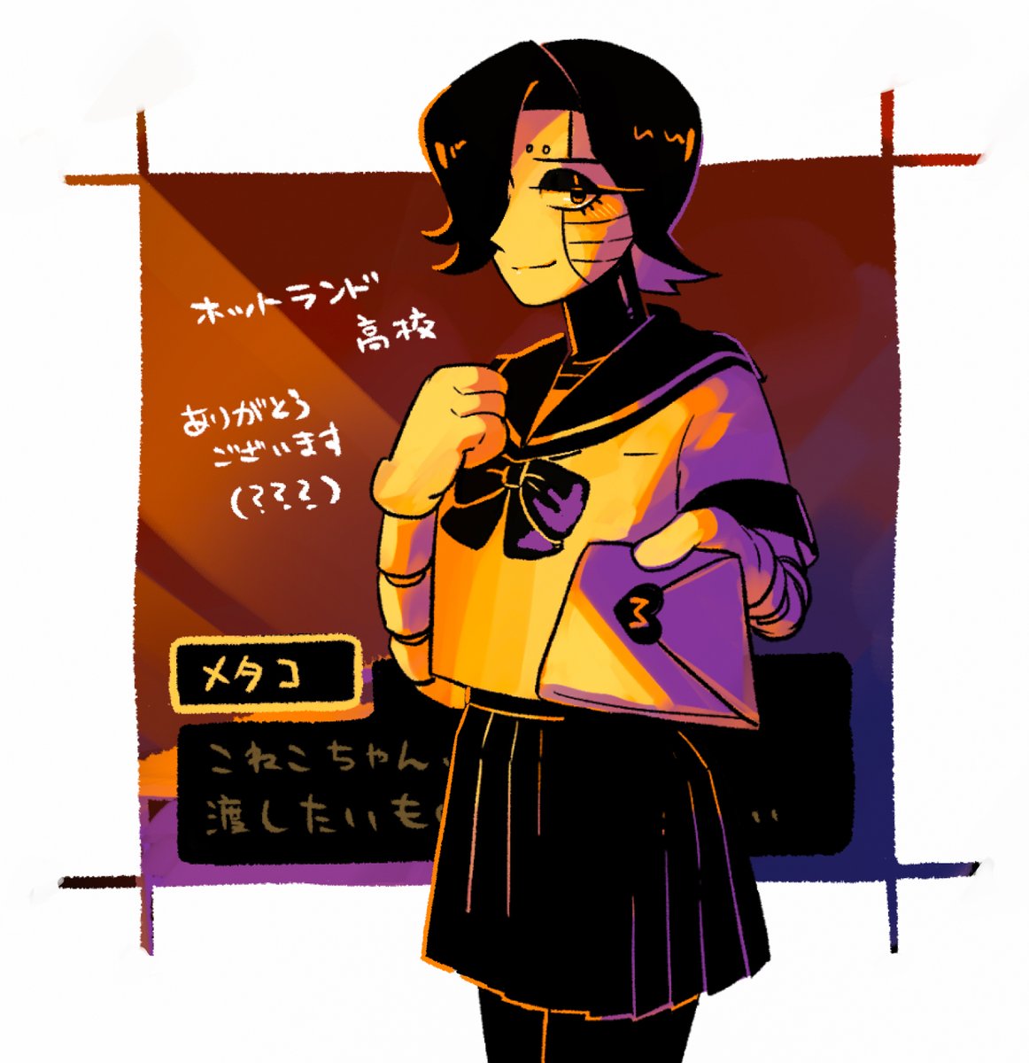 haihiirutteiina's tweet photo. セーラー服（遺言） https://t.co/AvwOqnzbaN