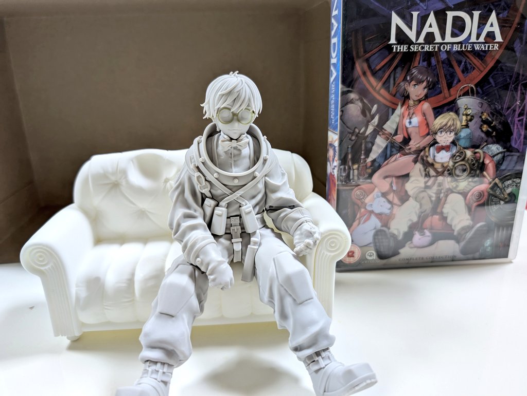 ふしぎの海のナディア 1/8ガレージキット フィギュア レア？ ふしぎの