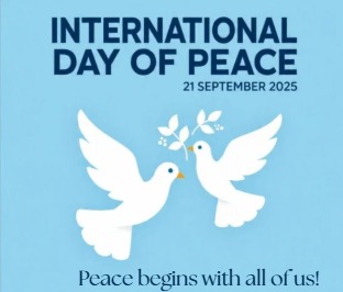 RuthPhiri4's tweet photo. 🌎✌️Today, September 21st, 2025, we join the global community in observing the International Day of Peace. 🌟
Let Peace Begin with Us 🙏Let's make a conscious decision to bridge the gaps between us. 
#InternationalDayOfPeace #PeaceBeginsUs
@UN https://t.co/RrT9ji8LHa