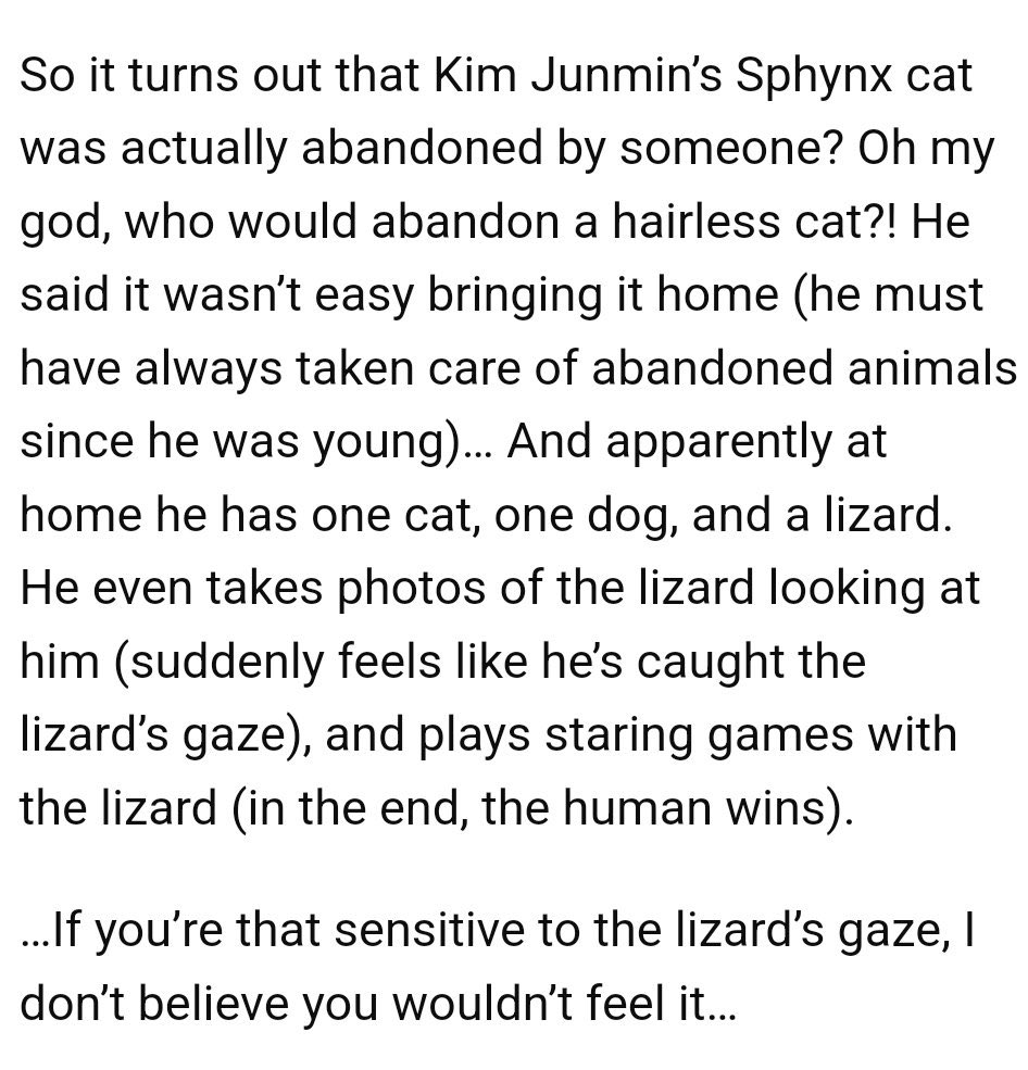 Kim Junmin’s kindness will ALWAYS speak louder than antis! While they spew hate, he’s taking in abandoned animals 🥺