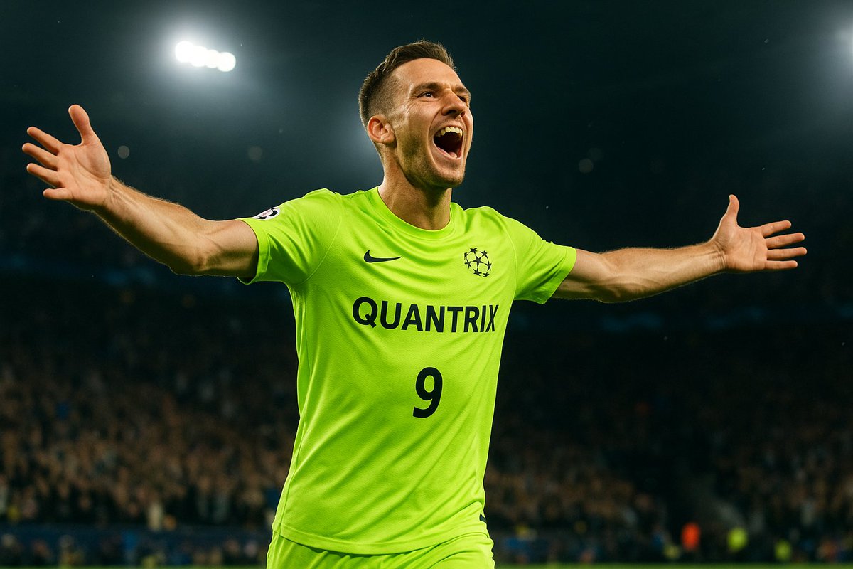 UsmanBabaj49181's tweet image. GM fam 🥰
How are you today and what&apos;s your new experience?
Victory is more than goals, it’s strategy. QUANTRIX plays the markets like champions, powered by AI precision.

@quantrix_agent #Quantrix #AI