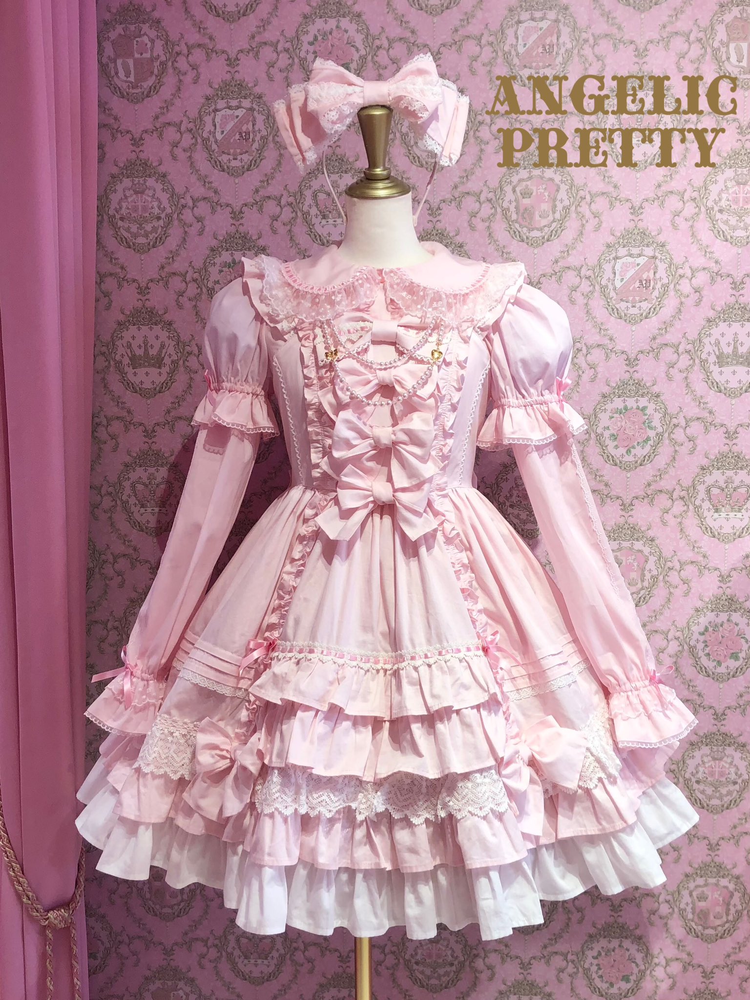 Angelic Pretty姫袖シャーリングブラウス Princess Sleeve Back Shirring Blouse (2022 2nd release) by