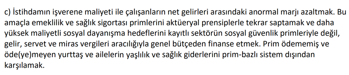 Vergi takozu çok yüksek, SGK kesinti oranları azaltılmalı..Prim yatırmayanlar bütçeden finanse edilmeli.Vergi matrahı artırılmalı

Evet vergi geliri düşer ama kanuna uyan işçi ve işverenin sırtına binmek ekonomiyi verimsiz kılıyor büyümeyi düşürüyor, kayıt dışılığı teşvik ediyor