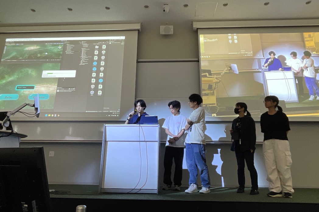 xinsuzuki's tweet image. 【#58hack】Day2 DemoDay
#Hackathon for students

Team12. 清新
“Galaxy Survival”
topaz.dev/projects/be299…

#Progate #ゴネンゴ #立命館大学
#インフォームシステム #THEBIGLE
#スタディスト #スーパーハムスター
#ハッカソン #学生エンジニア
