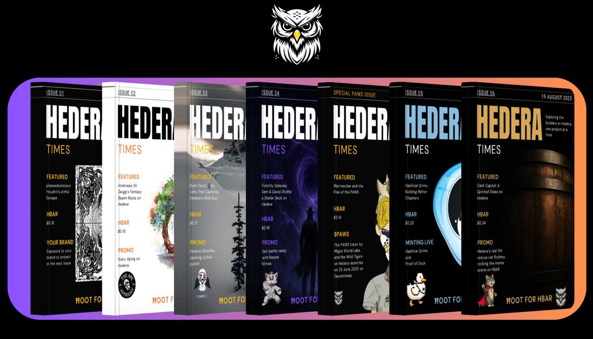 You know who will not be swimming with the Fwishes..

🦉Actual collectables
🦉Informative
🦉Focused on $HBAR
🦉Affordable
🦉Continuous giveaways
🦉Banger of a community
🦉Custom 1/1 art by community builders

Get yourself a digital asset worth...holding

sentx.io/nft-marketplac…