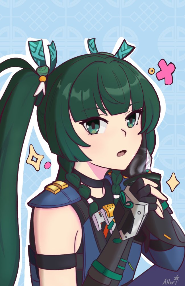 “Let me finish my cup of hot water first”
#zzzero #qingyi #ZenleessZoneZero