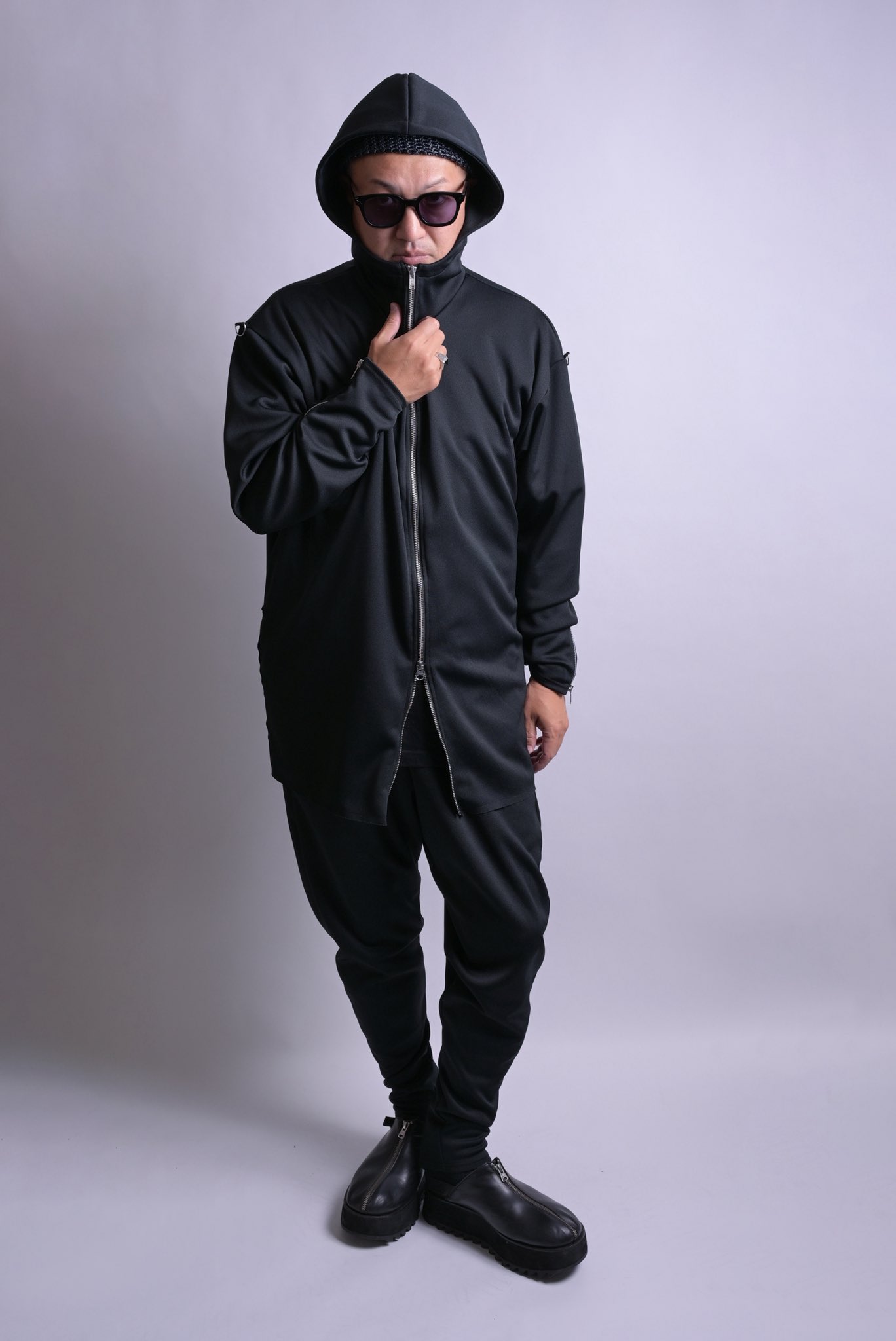 ベートーヴェン フード付きロンT 長袖Tシャツ パーカー サニーサイド