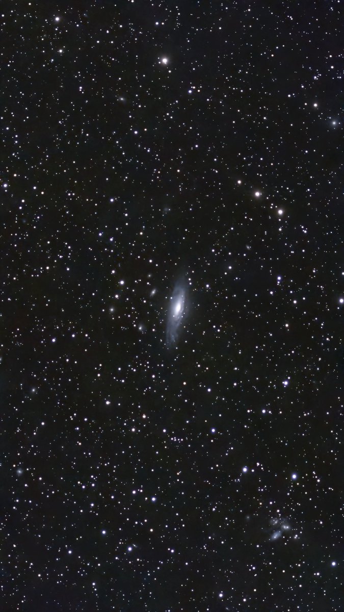 lecterro's tweet photo. NGC 7331 w Pegazie. To majestatyczna galaktyka spiralna, często nazywana bliźniaczką Drogi Mlecznej. W szerokim polu można dostrzec też słabsze galaktyki i słynny Kwintet Stephana 🌌🔭
#astronomia #astrofotografia #NGC7331 https://t.co/Bi8qWg56Yt
