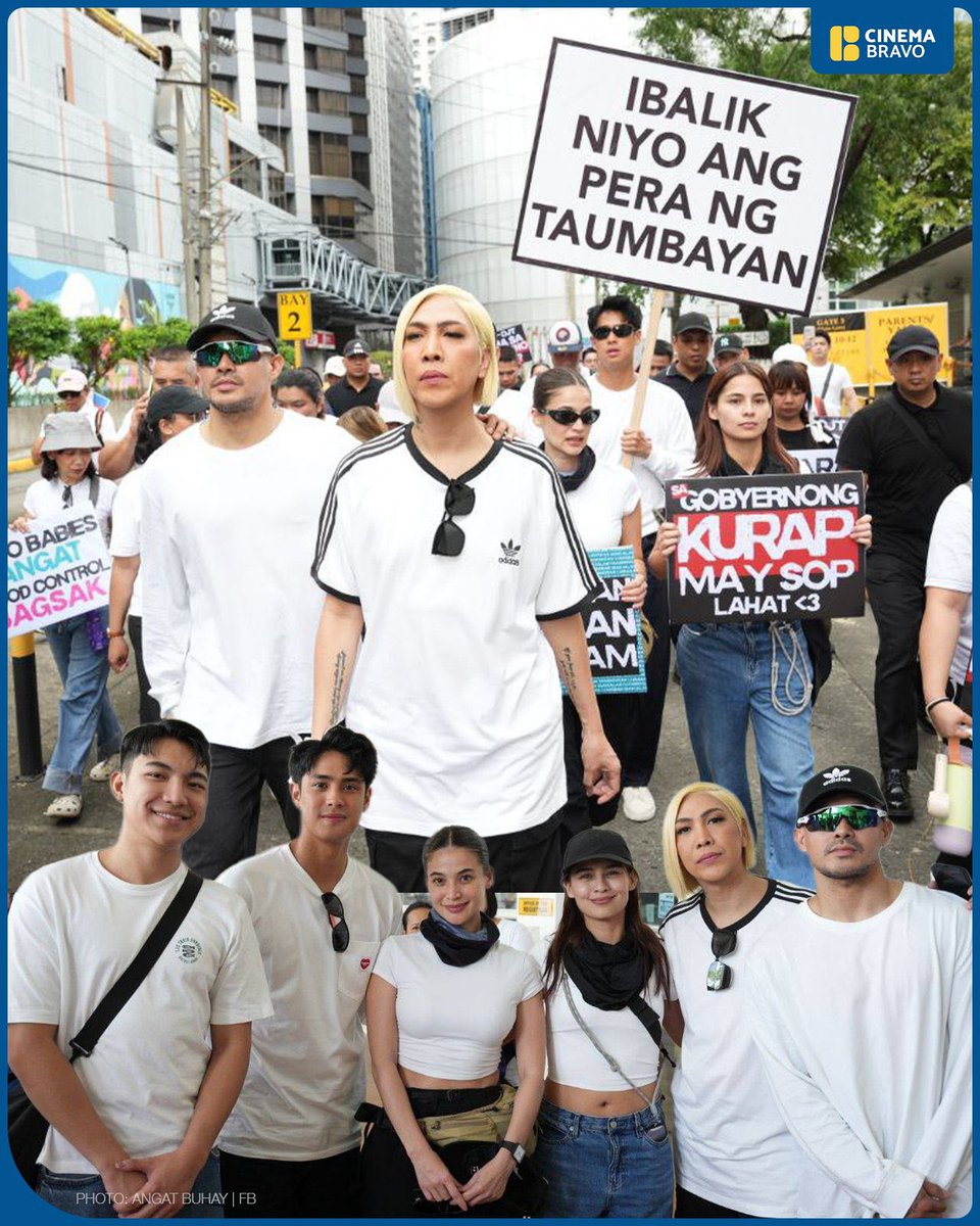 after weeks of silence and staying offline because of his lock-in taping, Donny finally shows up AND sa #TrillionPesoMarch pa. that’s a statement. this man.

#KurakotManagot