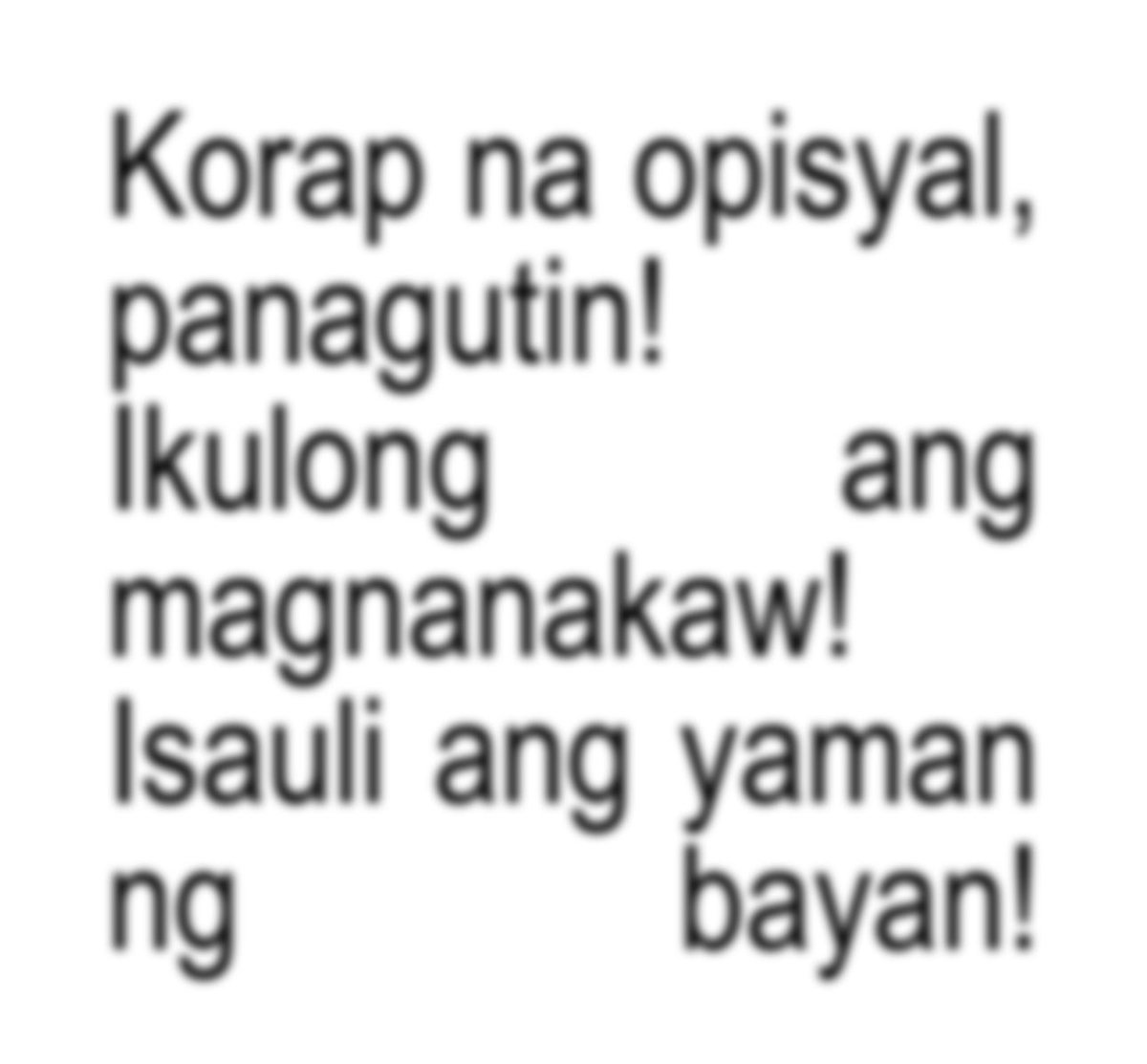 Ang bayan ay hindi iyong laruan! Isauli ang ninakaw sa mamamayan!

#KurakotManagot 
#BahaSaLuneta
#TrillionPesoMarch