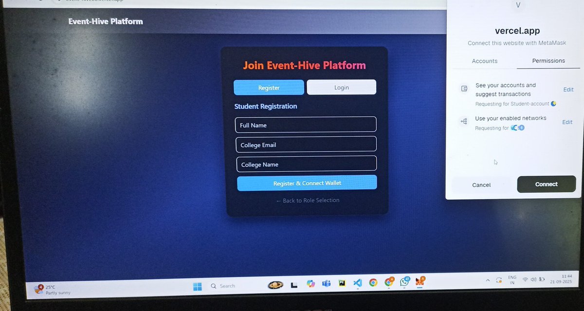 ANege75481's tweet image. It was a really interesting day, I competed in the shardeum blockchain based hackathon... Thanks to the team for such a great experience..
@Yash__Balpande
@nikhil_aparajit
@shardeum
 #ProofOfCommunity
#MiniHackathon