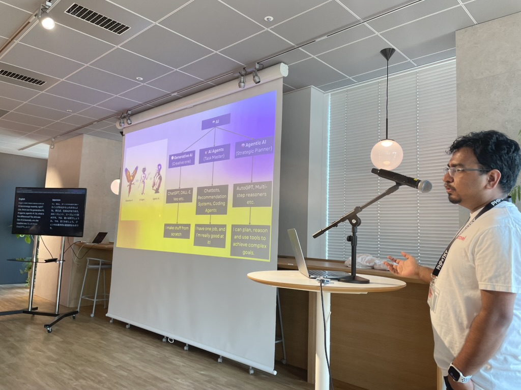 avosalmon's tweet image. It's a late post, but three weeks ago we hosted PHPxTKY August and finally sharing some photos 📸
This time, I built the live translation app myself, hosted on Forge with Laravel VPS!
Thanks to all who joined—next event announcement is coming soon! #phpxtky #phpxtokyo