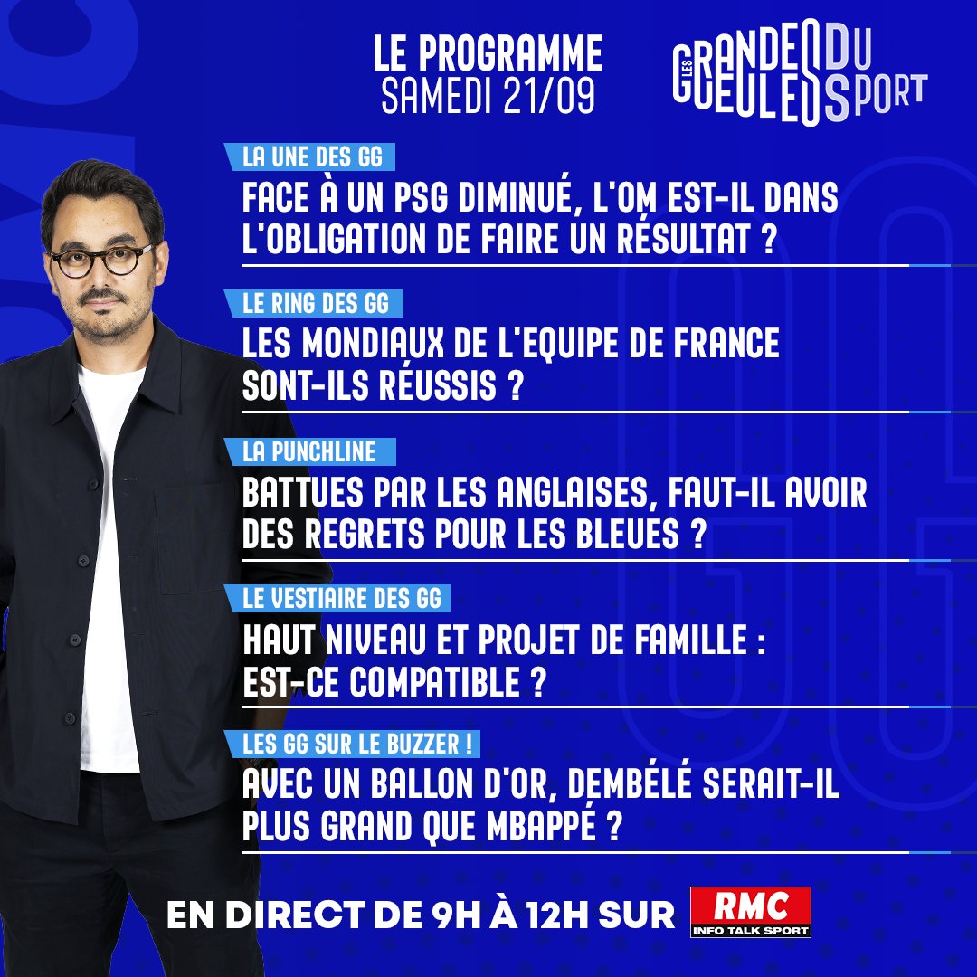 Les Grandes Gueules du Sport - RMC tweet media