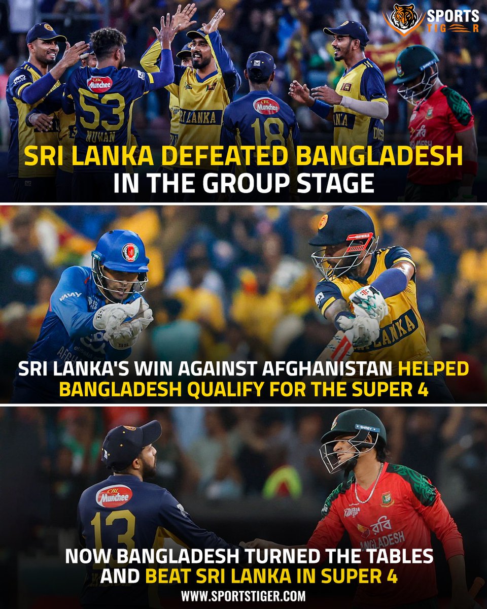 The_SportsTiger's tweet image. 📖 Another chapter in the Asia Cup rivalry! 🏏🔥 

📸: ACC

#AsiaCup2025 #SLvsBAN #Cricket