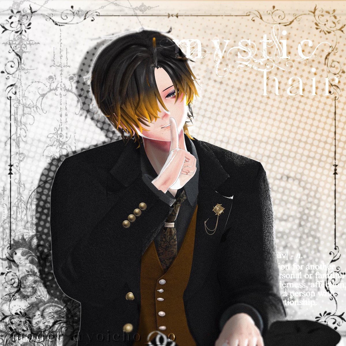 Evol__vrc's tweet photo. 🎉1日限定50%OFF SALE中🎉 
 Mystic Hair販売開始しました～🎊

【SALE期間】
2025/09/21 20:30~2025/09/22 20:30

後ろ髪の揺れとグラデーションがかわいい髪型です
1日限定のSALEなので是非この機��にお買い求めください！

↓リンク↓
https://t.co/d2eqcufHcb

#VRchat #booth_pm https://t.co/Ejlx1qxdGJ