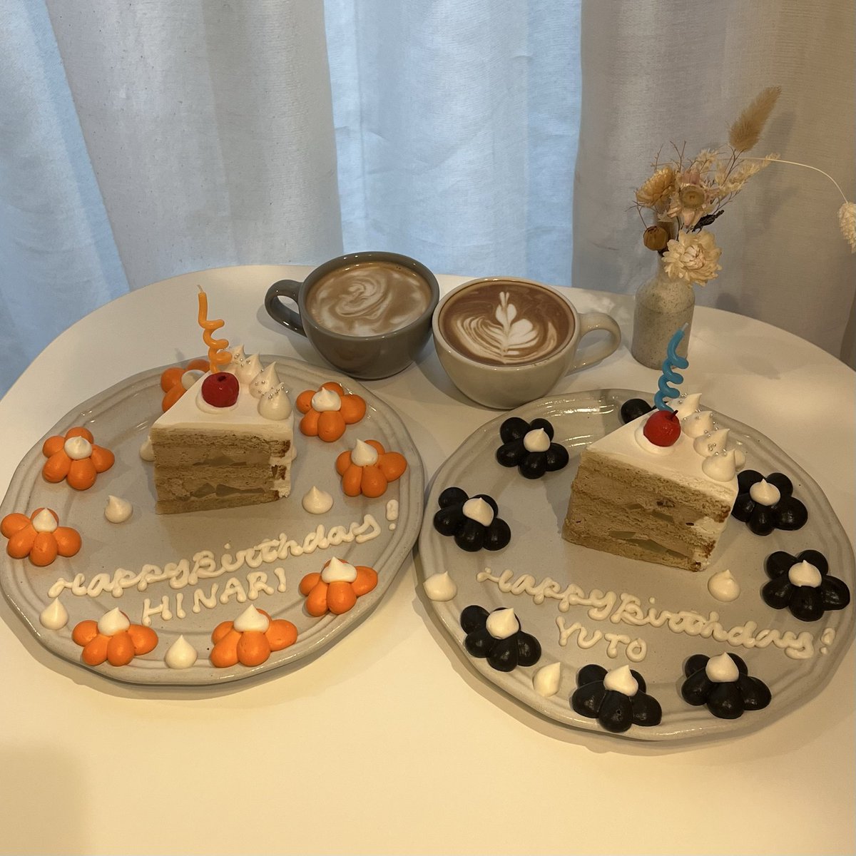 🍊陽成さんお誕生日おめでとう〜🍰🧡🧡
なっちゃんもおめでとう〜！！▶️<a href="/na72370/">7⃣7⃣natsu🦭ˊ˗7️⃣7️⃣</a> 🐰