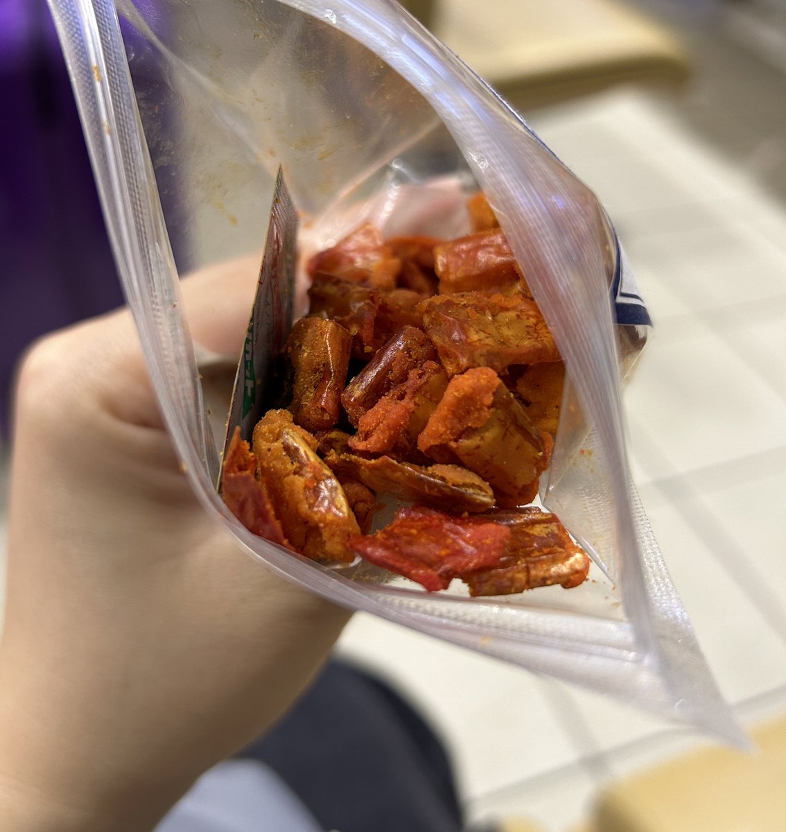 不愧是生产七味的地方
辣椒🌶️好好吃
就这
我能一口气炫3包