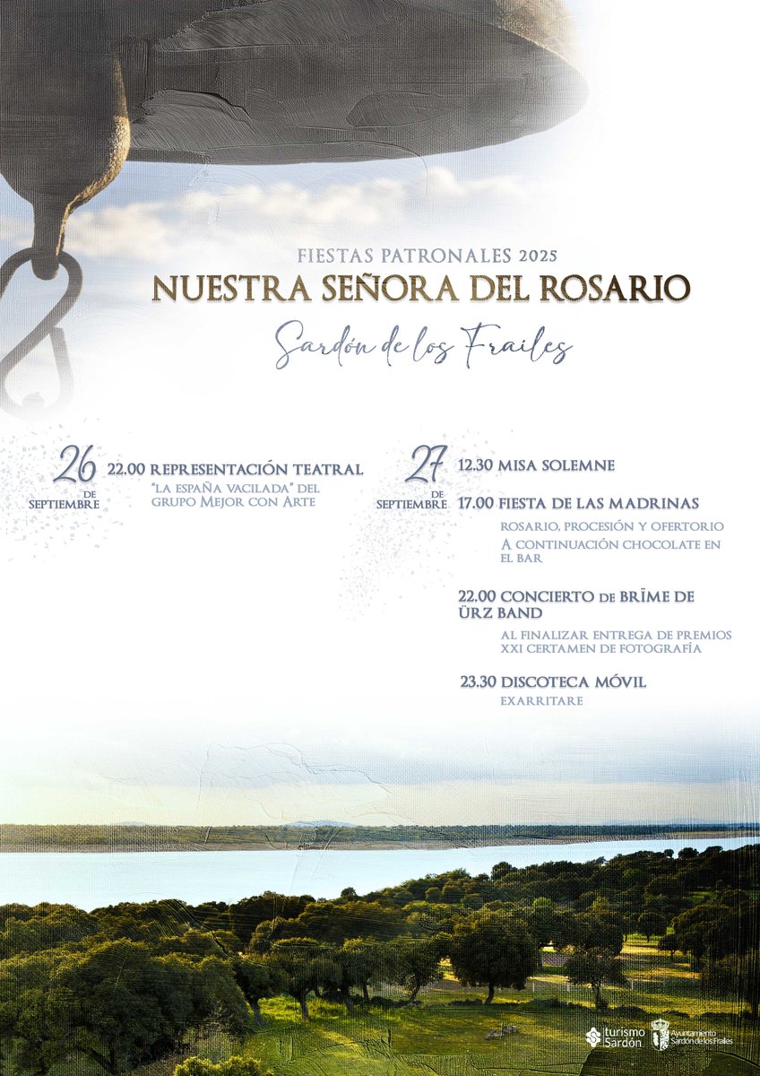 PROGRAMA DE LAS FIESTAS PATRONALES.