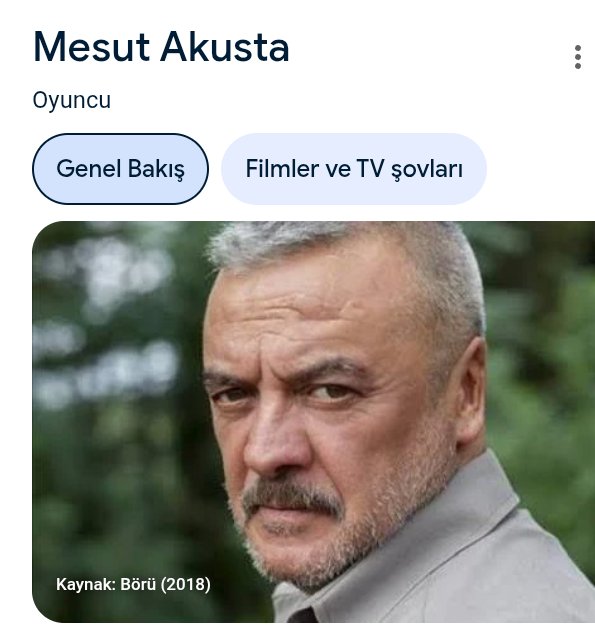 Benzerlik var mı ben İlk bakışta benzettim