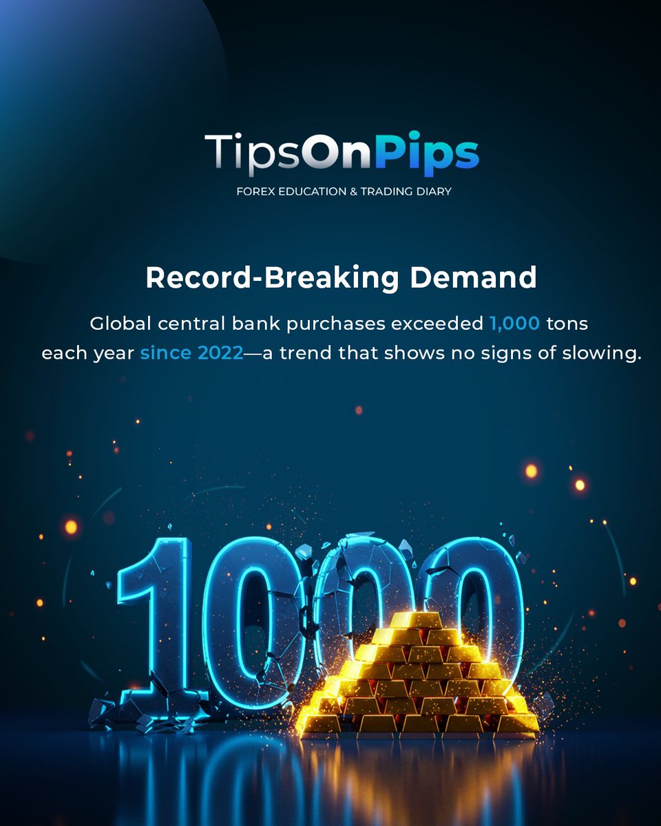 tipsonpips_'s tweet image. Gold is changing the game.

Central banks are buying more.

China’s vaults keep growing.

And the Fed’s future looks shaky.

Stay ahead with TipsOnPips.

👉 Link in bio

#TipsOnPips #GoldTrading #XAUUSD #ForexNews #SmartTrading