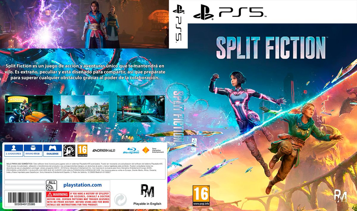 GamesOfOurLife's tweet photo. ¡Buenos días!

Empezamos el domingo con una petición de caratula nueva para Split Fiction.

Espero que os guste y ya está disponible a máxima resolución en mi Google Drive bajo petición.

¡¡Se agradece 🔁❤️ una barbaridad!! 

¡¡Gracias bonit@s!! 😘 https://t.co/44wgRdvTsA