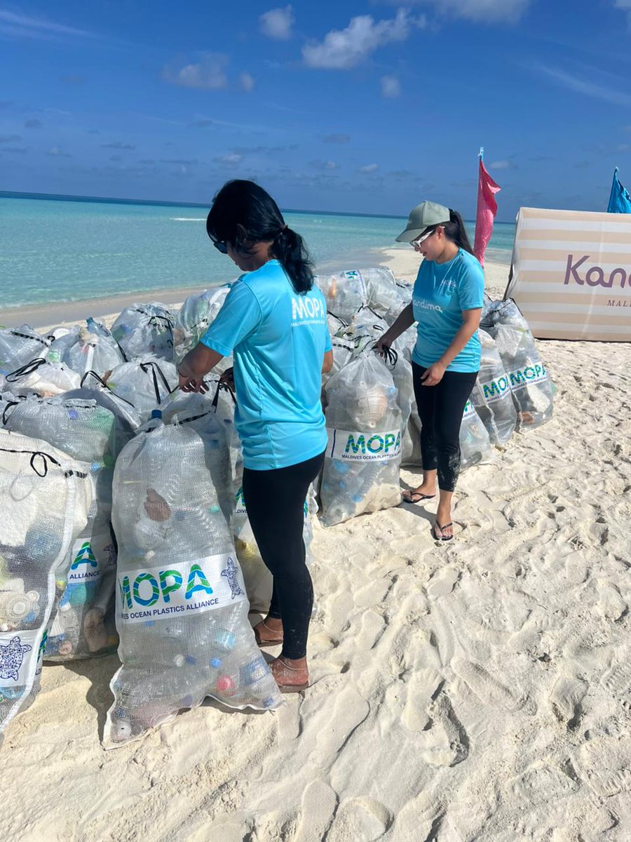 Maldives Ocean Plastics Alliance tweet media