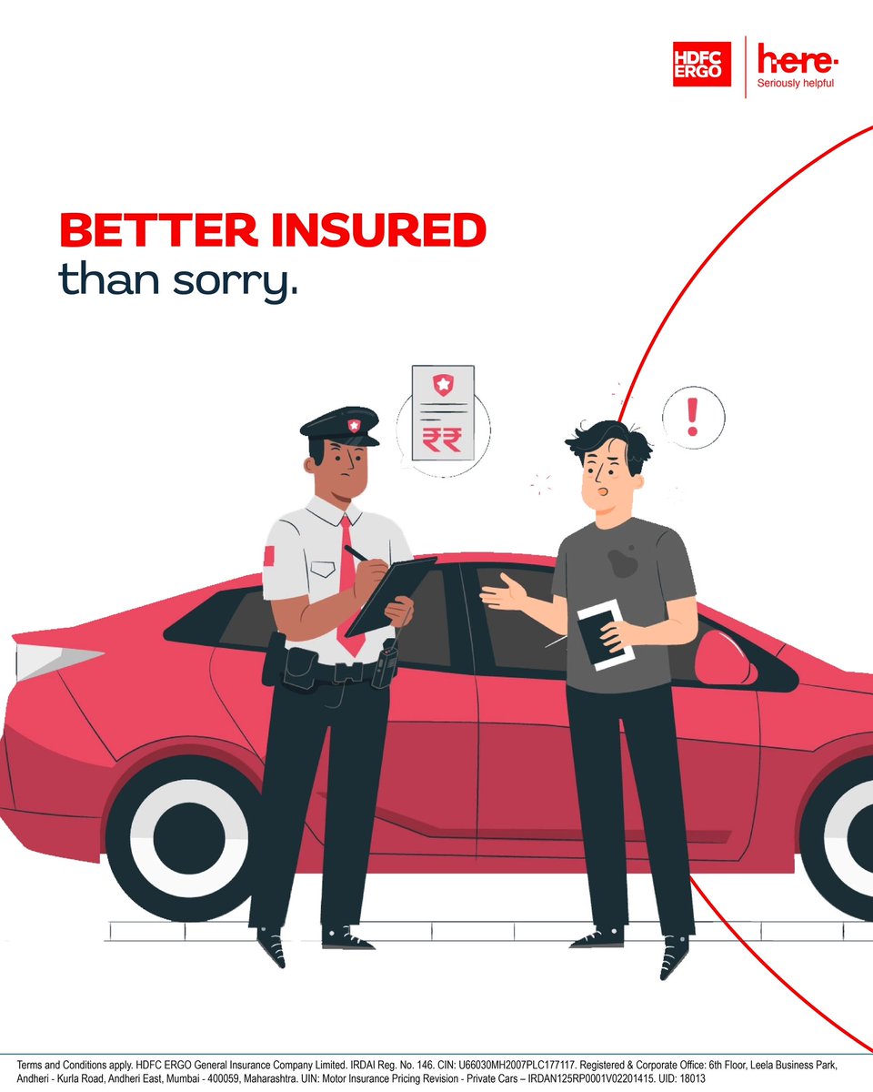 HDFCERGOGIC's tweet image. Don’t let a fine drive you crazy. 🚗💸

Stay insured with the Here App.

#HDFCERGO #HereApp #AutoInsurance #DriveSafe