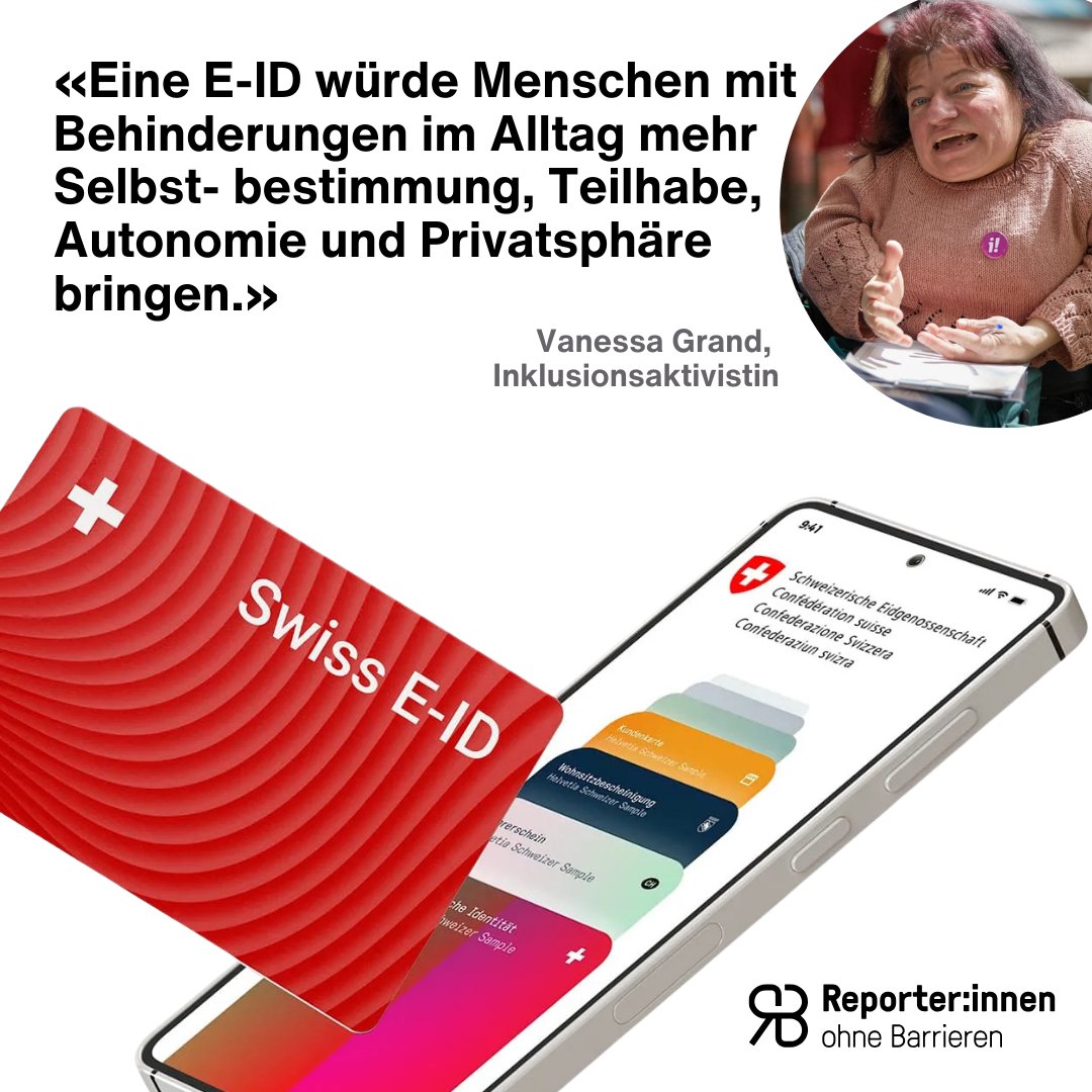 dani_graf's tweet image. Noch nicht abgestimmt? Tech-Journalist Reto Vogt beleuchtet im Artikel den zweiten Anlauf für eine digitale Identität. Zur Wahl steht diesmal eine vollständig staatliche e-ID, die Sicherheit und Inklusion verspricht.

👉 rob.ch/beitraege/zwei…

PS: Auch die Medienwelt soll…