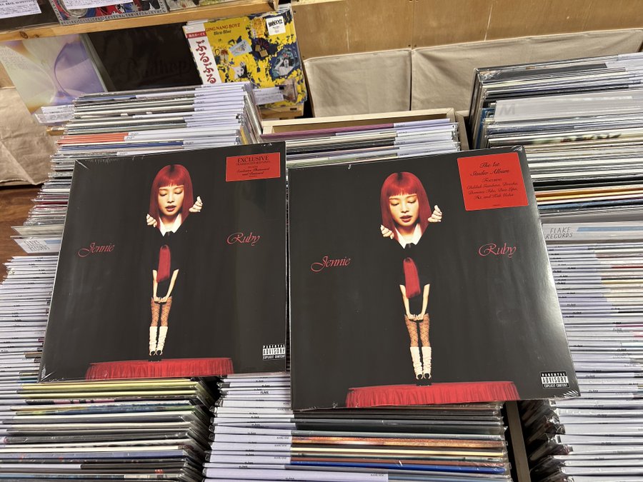 Jennie / Ruby 輸入盤LP (レッド・ヴァイナル) Ruby (レッド・ヴァイナル仕様/アナログレコード) : JENNIE
