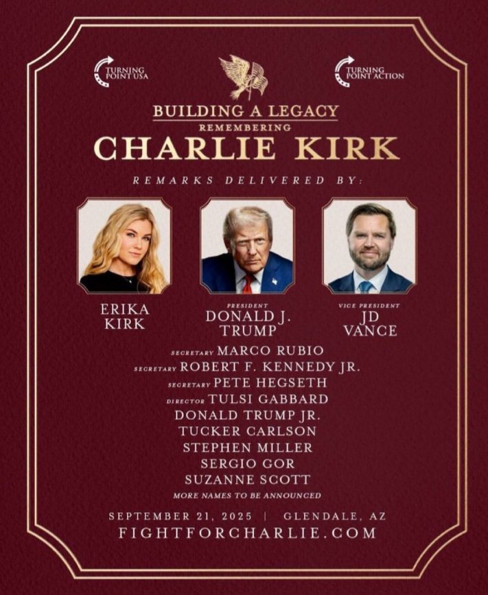 Morena91328's tweet image. Che film è "Tutti gli Uomini del Deficiente" o "Funeral Party" ? #trump  #CharlieKirk #funerale